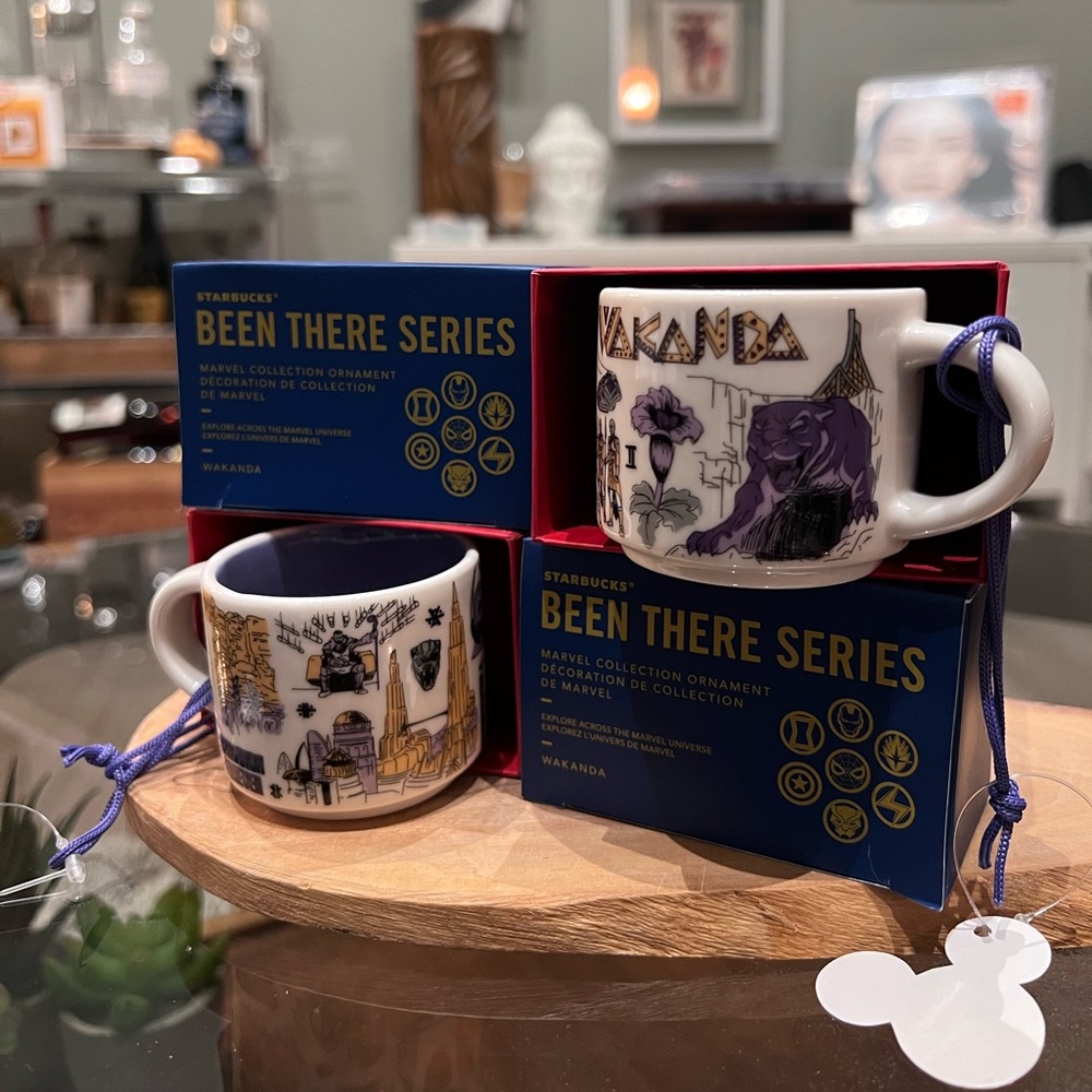 Starbucks Wakanda Marvel Collection Ornament "Been There Series"